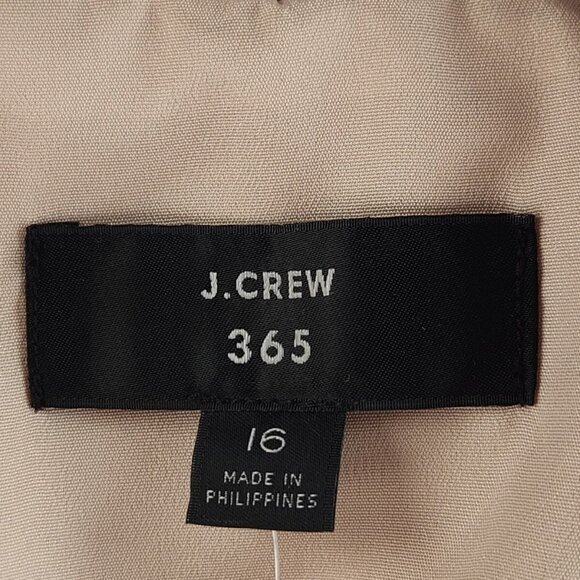 NWD J Crew 365 Women 16 Pink Blazer Long Sleeve Lyocell Shell Polyester Lined - Picture 4 of 14